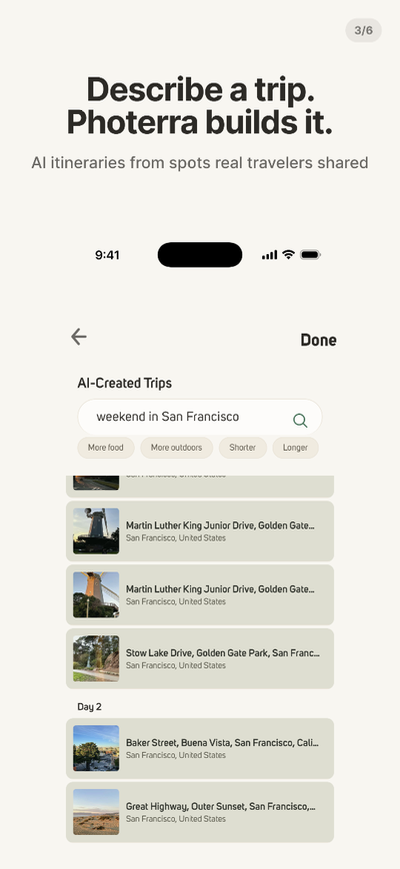 AI trip planner